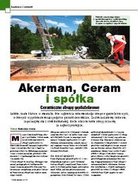 Akerman, Ceram i spółka. Ceramiczne stropy gęstożebrowe